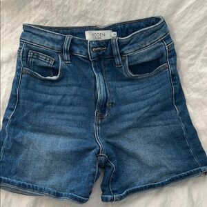 High Waist Denim Shorts
